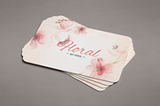 Rose Gold Business Card