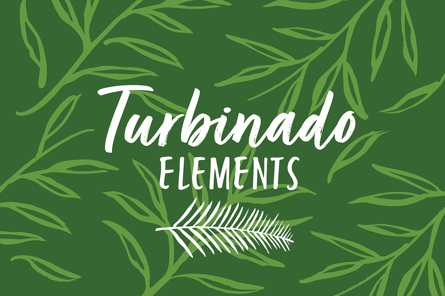 Turbinado Elements in Symbol Fonts - product preview 8