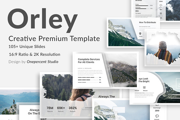 Orley Creative Powerpoint Template