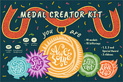 You Are Awesome: Medal Creator Kit