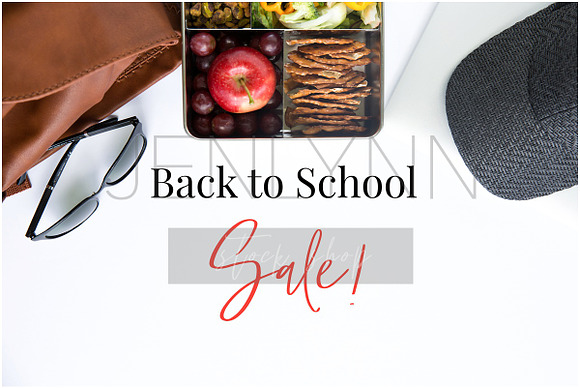 Back to School Styled Stock in Product Mockups - product preview 2