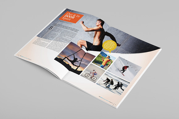 Various Graphics Magazine Template in Magazine Templates - product preview 4