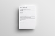 Minimal Resume Template 2 Pages