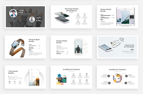 Orley Creative Keynote Template in Keynote Templates - product preview 5