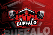 Buffalo Strong|Mascot & Esport Logo