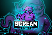 Scream Squad - Mascot & Esport Logo