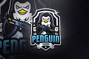 Penguin Squad - Mascot & Esport Logo