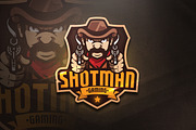 Shotman Gaming-Mascot & Esport Logo