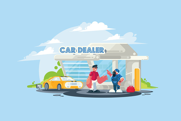 Car Dealer - Vector Activity