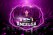 Angelga - Mascot & Esport logo
