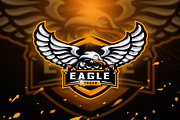Eagle Squad - Mascot & Esport logo
