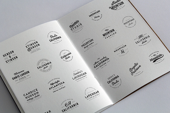 Vintage Badges and Logos Bundle V01 in Logo Templates - product preview 1