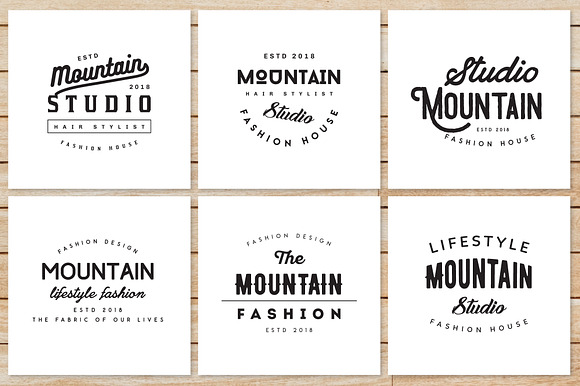 Vintage Badges and Logos Bundle V01 in Logo Templates - product preview 3