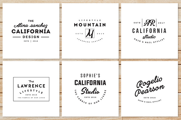 Vintage Badges and Logos Bundle V01 in Logo Templates - product preview 4