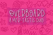 Overboard - Mermaid Font Duo 