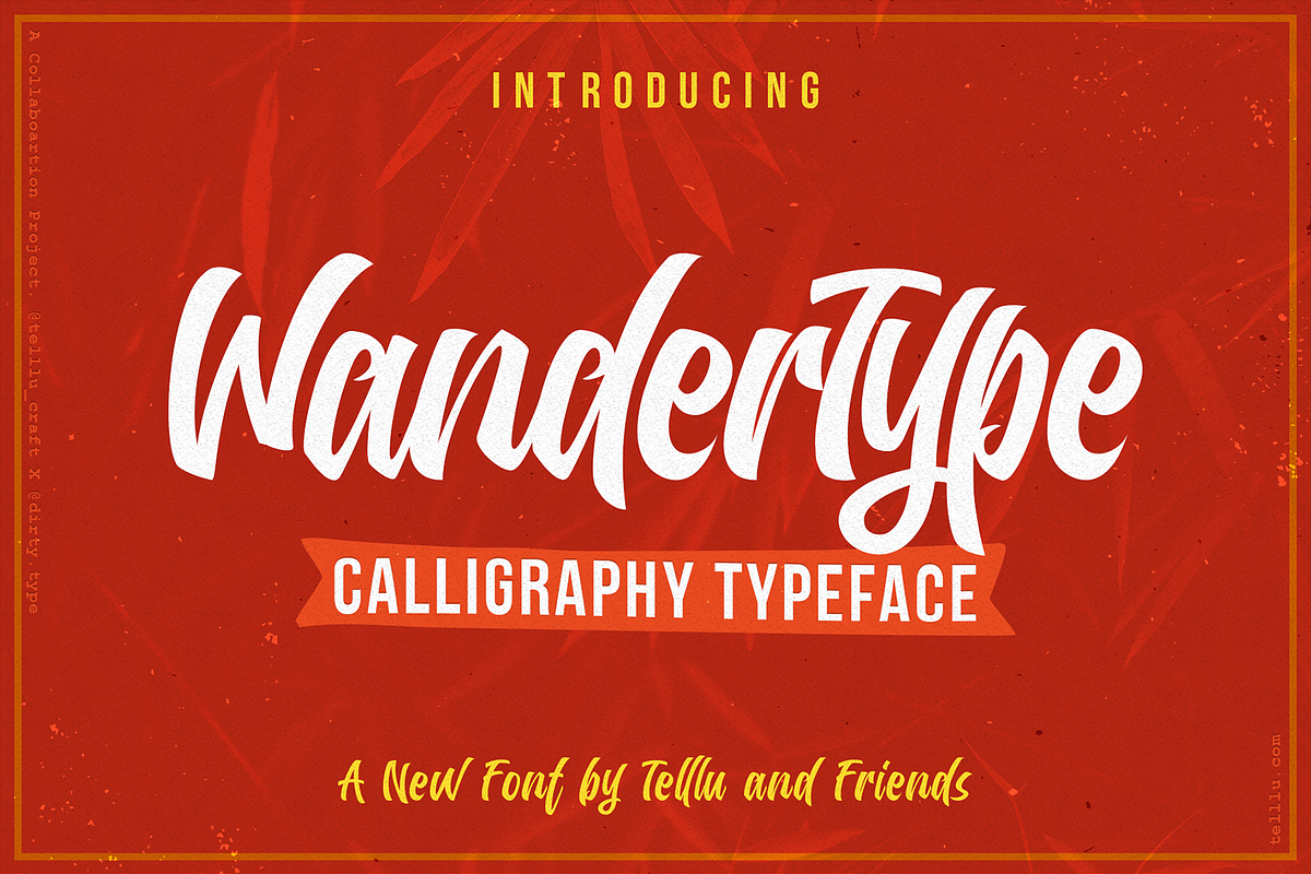 WanderType in Script Fonts - product preview 8