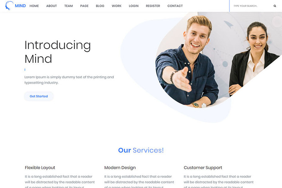 MIND Bootstrap 4 HTML Template in HTML/CSS Themes - product preview 8