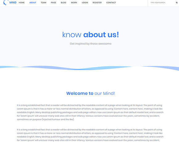 MIND Bootstrap 4 HTML Template in HTML/CSS Themes - product preview 1