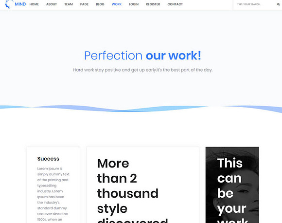 MIND Bootstrap 4 HTML Template in HTML/CSS Themes - product preview 2