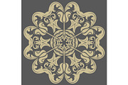 Orient Vector Pattern. Abstract