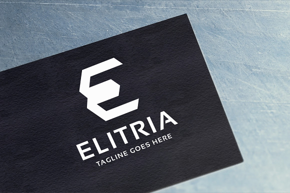 Letter E - Elitria Logo in Logo Templates - product preview 3