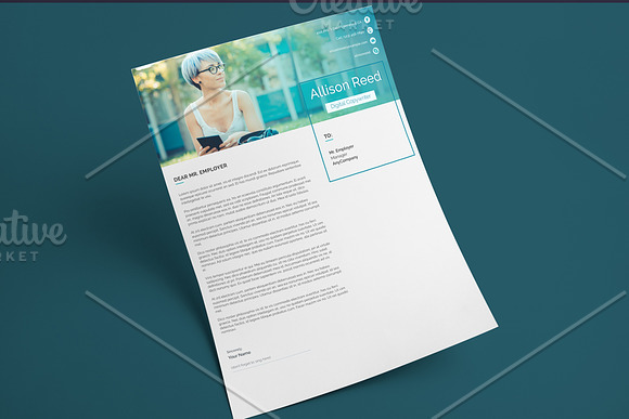 Copywriter Resume Template in Resume Templates - product preview 2