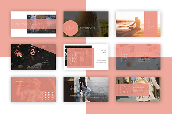 Kavana Lookbook Powerpoint in PowerPoint Templates - product preview 2