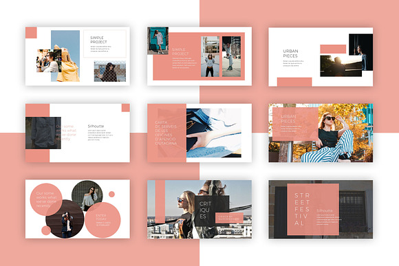 Kavana Lookbook Powerpoint in PowerPoint Templates - product preview 3