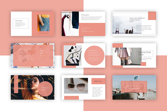 Kavana Lookbook Powerpoint in PowerPoint Templates - product preview 4