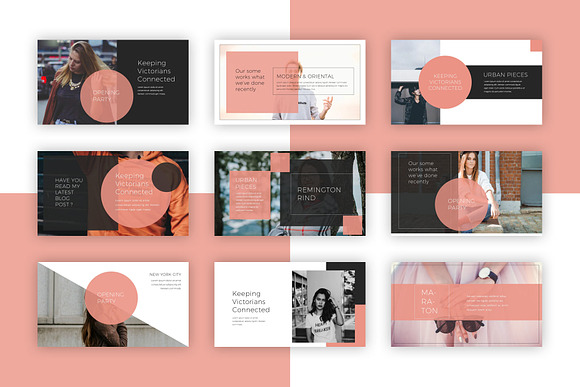 Kavana Lookbook Powerpoint in PowerPoint Templates - product preview 6