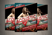Acoustic Music Flyer / Poster