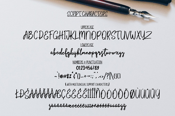 Bikarosta Font Duo with Extras in Script Fonts - product preview 14