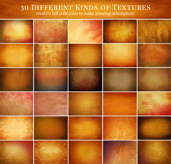 Warm Fall Textures collection in Photoshop Layer Styles - product preview 4