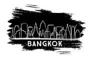 Bangkok Thailand City Skyline 