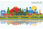 Nagpur India City Skyline 
