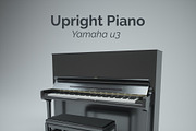 Upright Piano with Stool