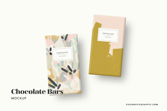Chocolate Bar Mockup Bundle in Product Mockups - product preview 2