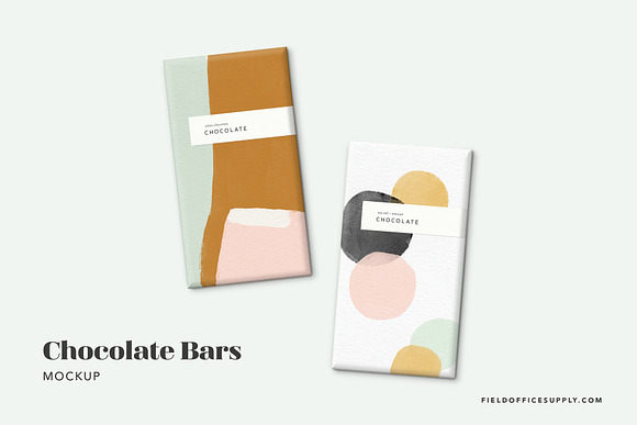 Chocolate Bar Mockup Bundle in Product Mockups - product preview 4
