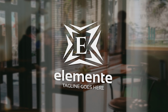 Letter E - Elemente Logo in Logo Templates - product preview 1