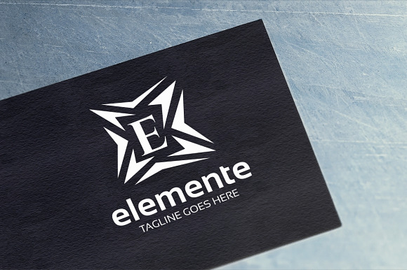 Letter E - Elemente Logo in Logo Templates - product preview 3
