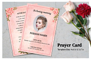 Rose Gold Prayer Card