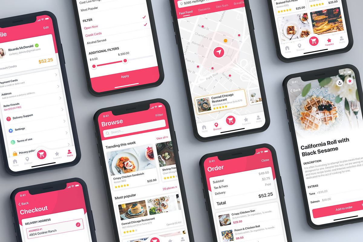 Foody - Food App UI Kit in App Templates - product preview 8