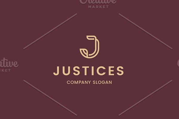 Justices - Letter J Logo
