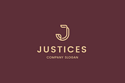 Justices - Letter J Logo