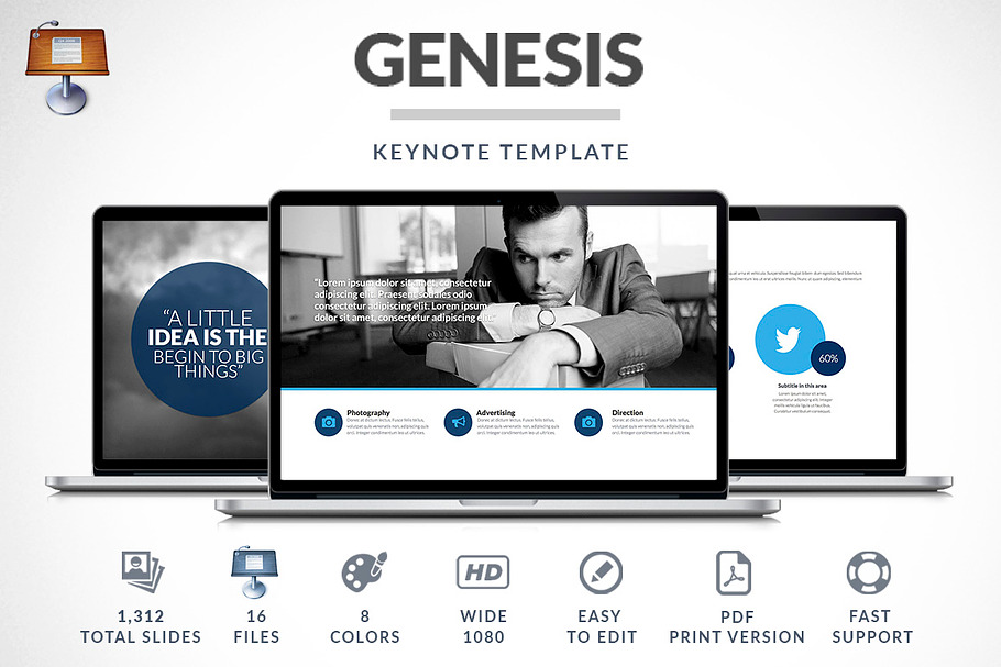 Genesis | Keynote Presentation in Keynote Templates - product preview 8