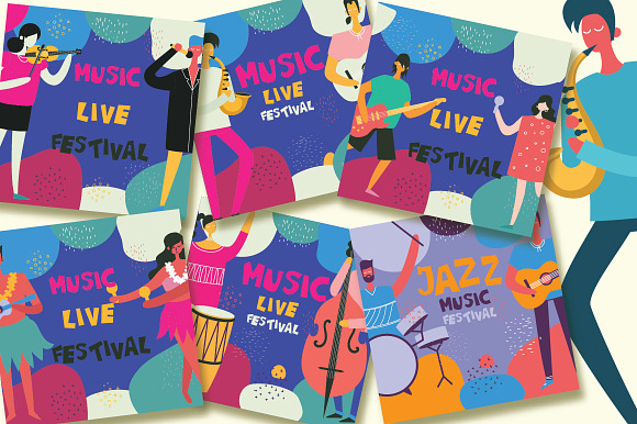 Music Bundle in Illustrations - product preview 2