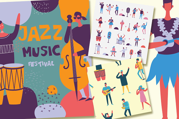 Music Bundle in Illustrations - product preview 4