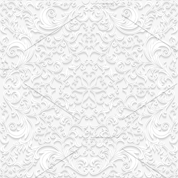 Set of seamless floral patterns in Patterns - product preview 4