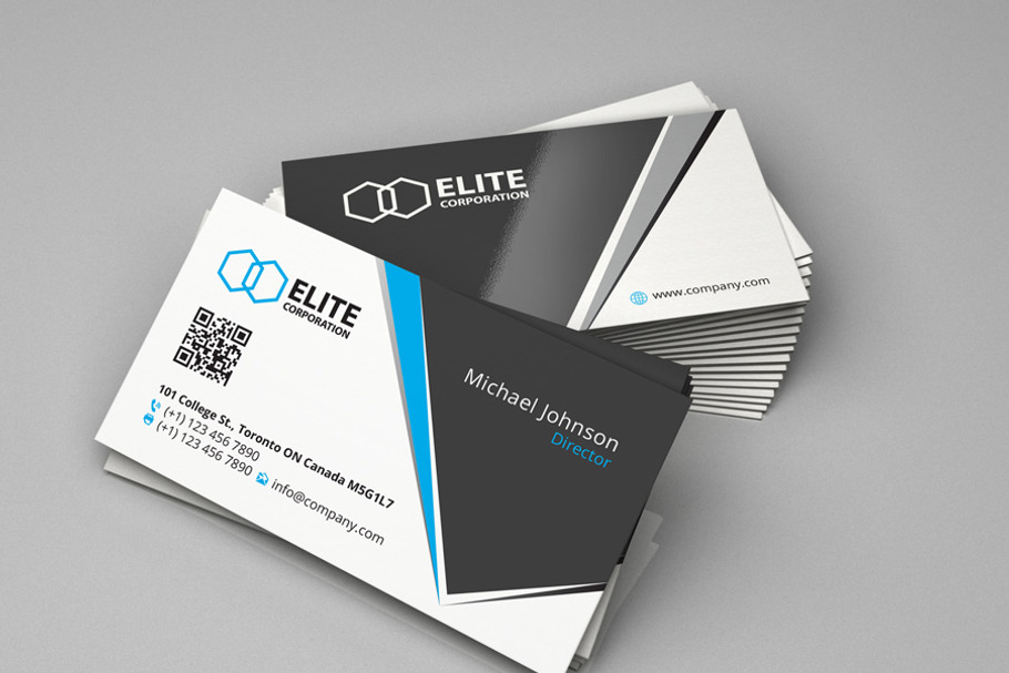 Business Card 16 in Business Card Templates - product preview 8