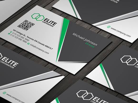 Business Card 16 in Business Card Templates - product preview 2